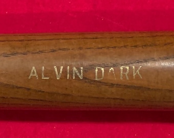 Antique 1950's Alvin Al Dark Signature Model Louisville Slugger 22 Inch Mini Baseball Bat - Antique New York Giants Memorabilia