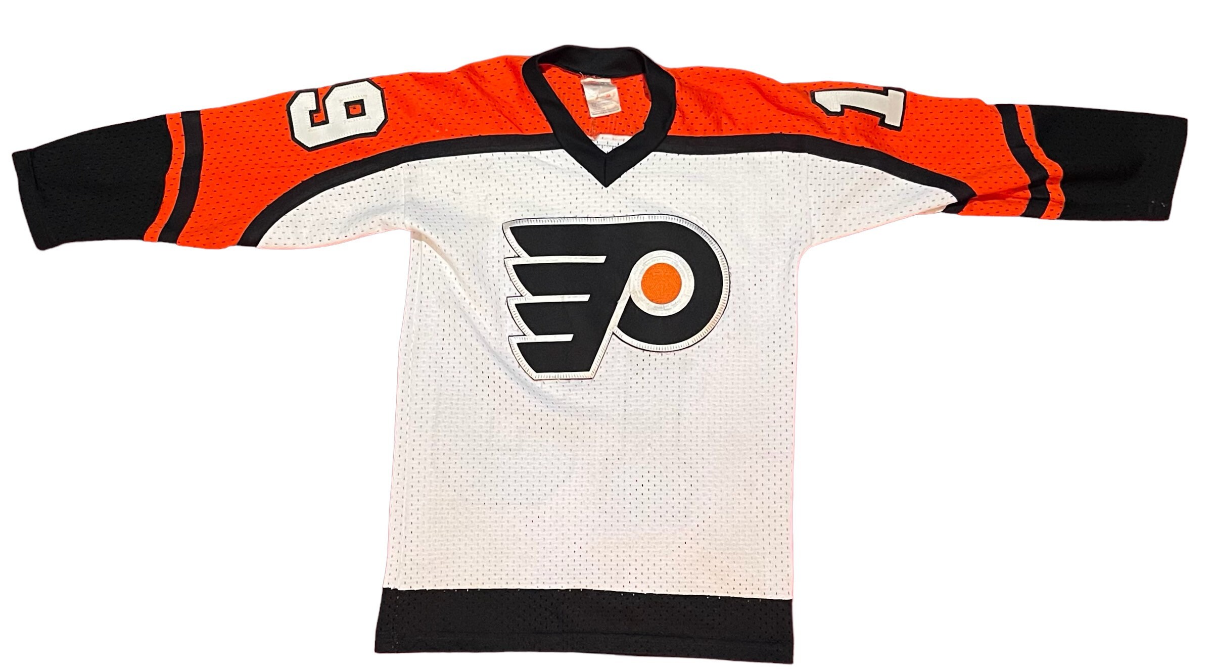 80's Brian Propp Philadelphia Flyers Eagle NHL Jersey Size Medium