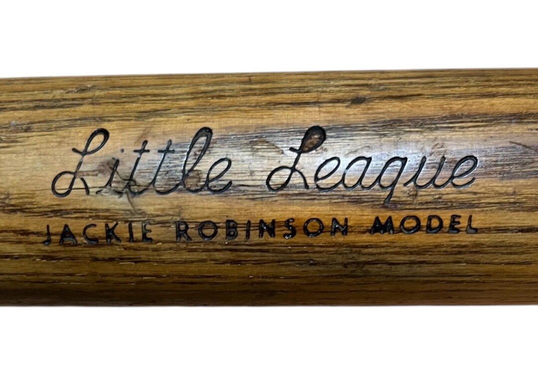Vintage Jackie Robinson Hillerich & Bradsby J2 Little League Baseball ...