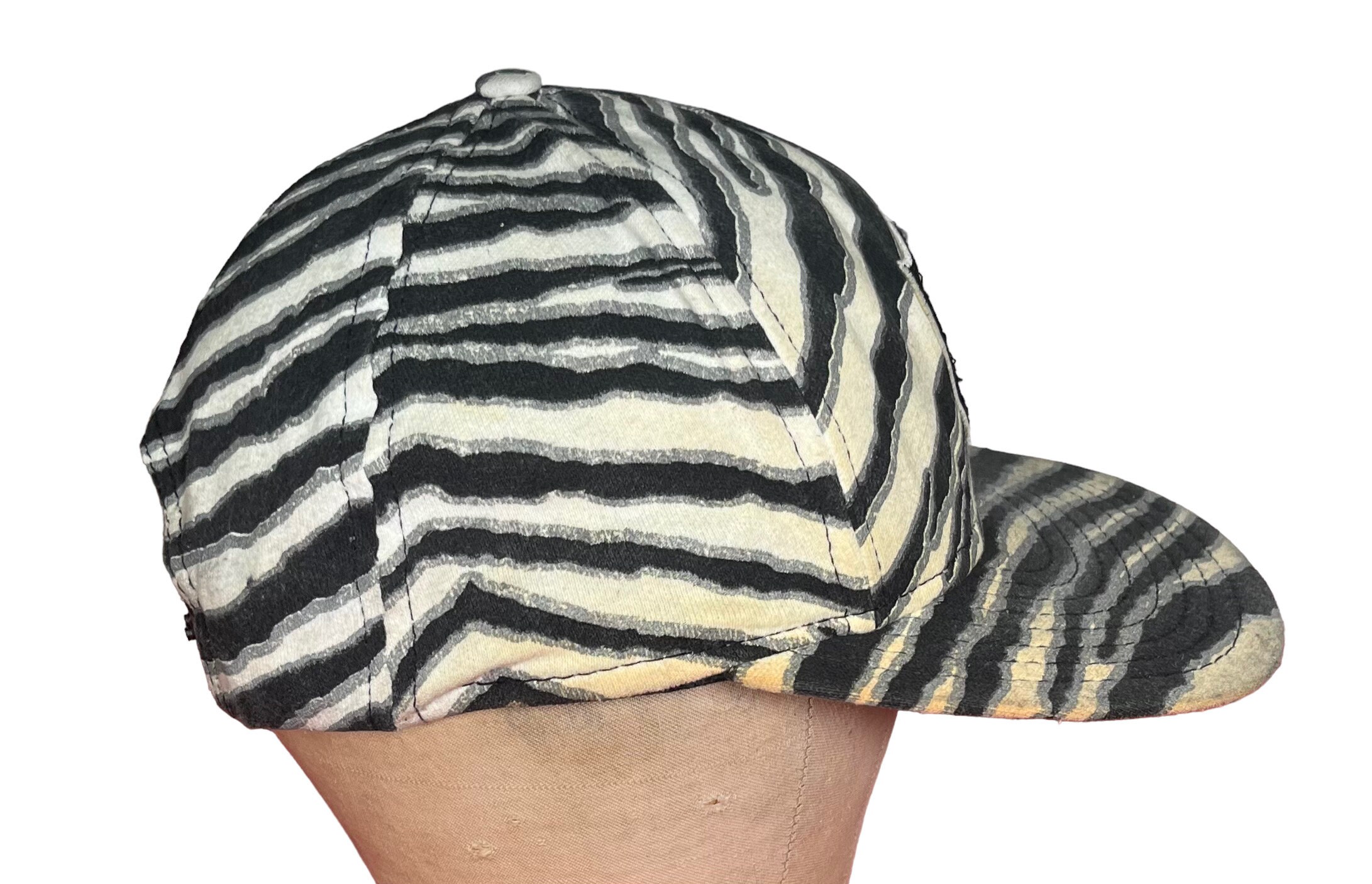 Vintage 1990's Oakland Raiders AJD Zubaz Brand NFL Football