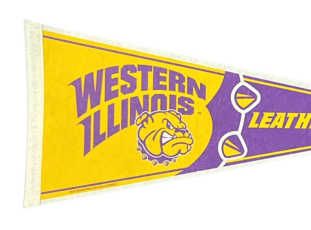 Western Illinois University Felt Pennant - Official 12x30 Inch College Wall Decor - View #4