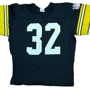Vintage 1980&#39;s Pittsburgh Steelers Franco Harris Rawlings Brand Football Jersey - Size Large