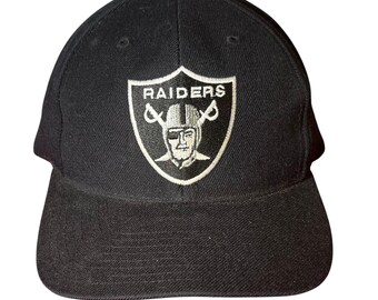 Vintage 1990's Los Angeles Raiders American Needle Wool Blend NFL