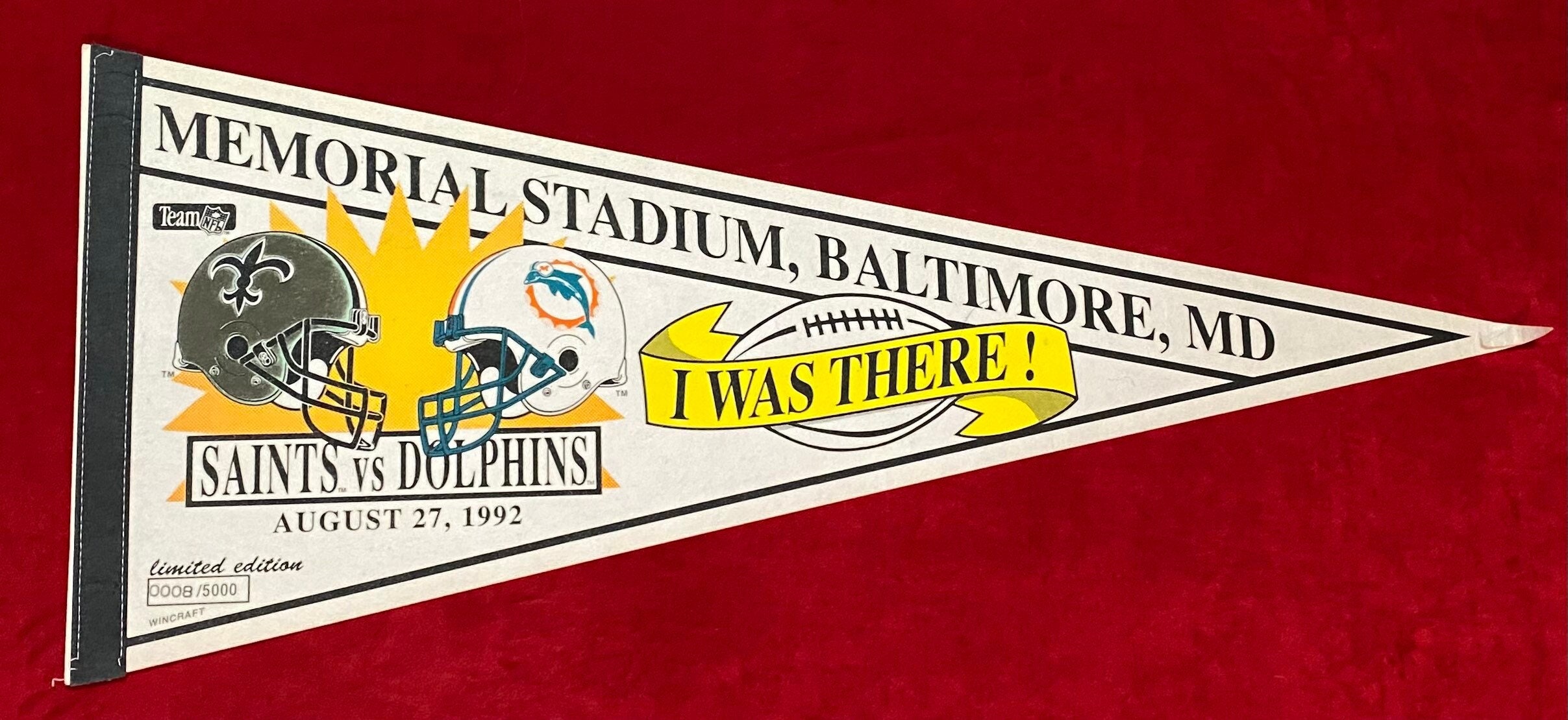 Miami Dolphins Party Decorations WinCraft Miami Dolphins Pennant