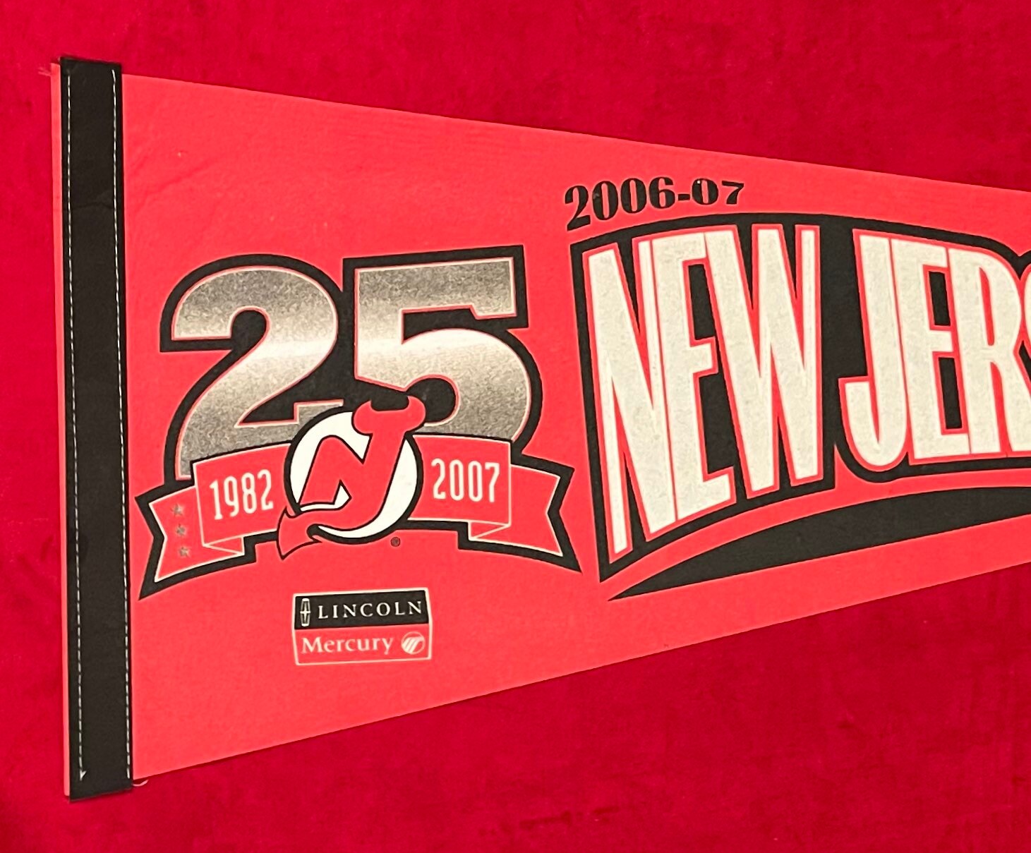 NJ New Jersey Devils 1995 Stanley Cup 20th Anniversary Mini Stick