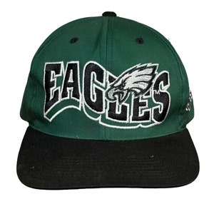 Vintage 1990’s Philadelphia Eagles Wave Style ANI Brand NFL Football Snapback Hat