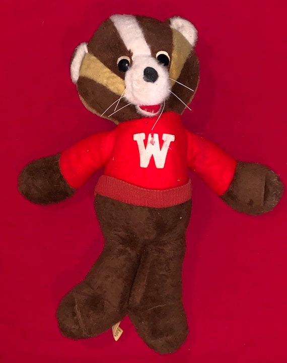 Large Vintage Circa 1950's University of Wisconsin Badger | Etsy