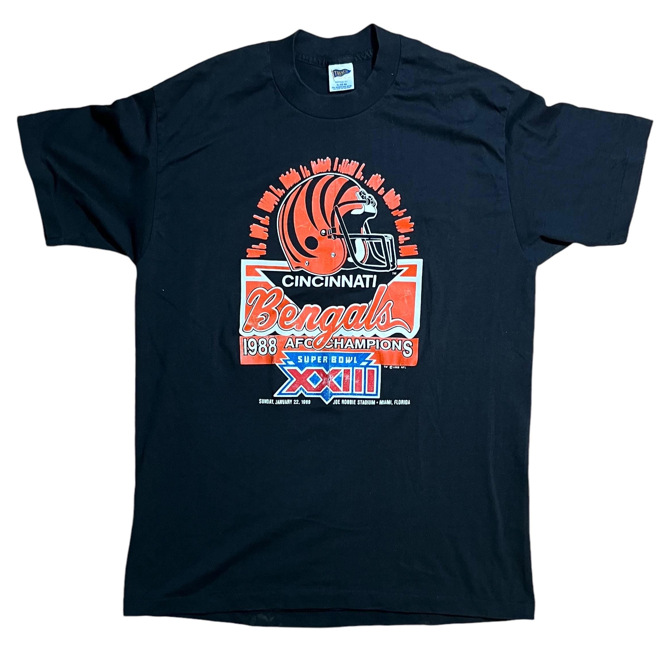 Vintage 1988 Cincinnati Bengals AFC Champions Super Bowl XXIII