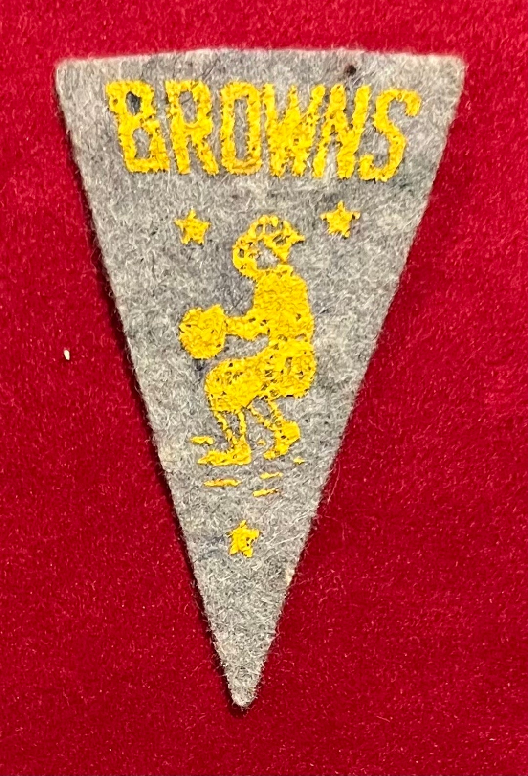 Vintage Circa 1950 St Louis Browns Mini Pennant - Antique Baseball ...