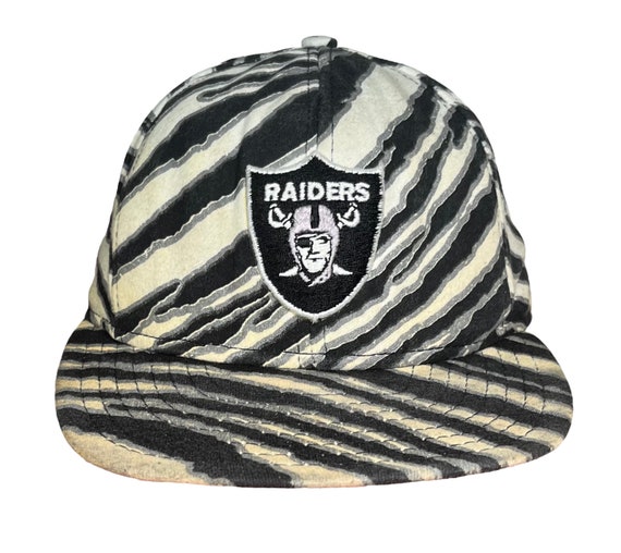 Vintage 1990's Oakland Raiders AJD Zubaz Brand NFL Football