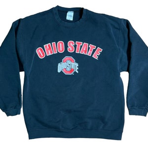 Vintage Ohio State University Buckeyes Crewneck Sweatshirt - Size Medium