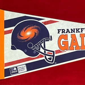 Vintage Frankfurt Galaxy World League Football Full Size Pennant