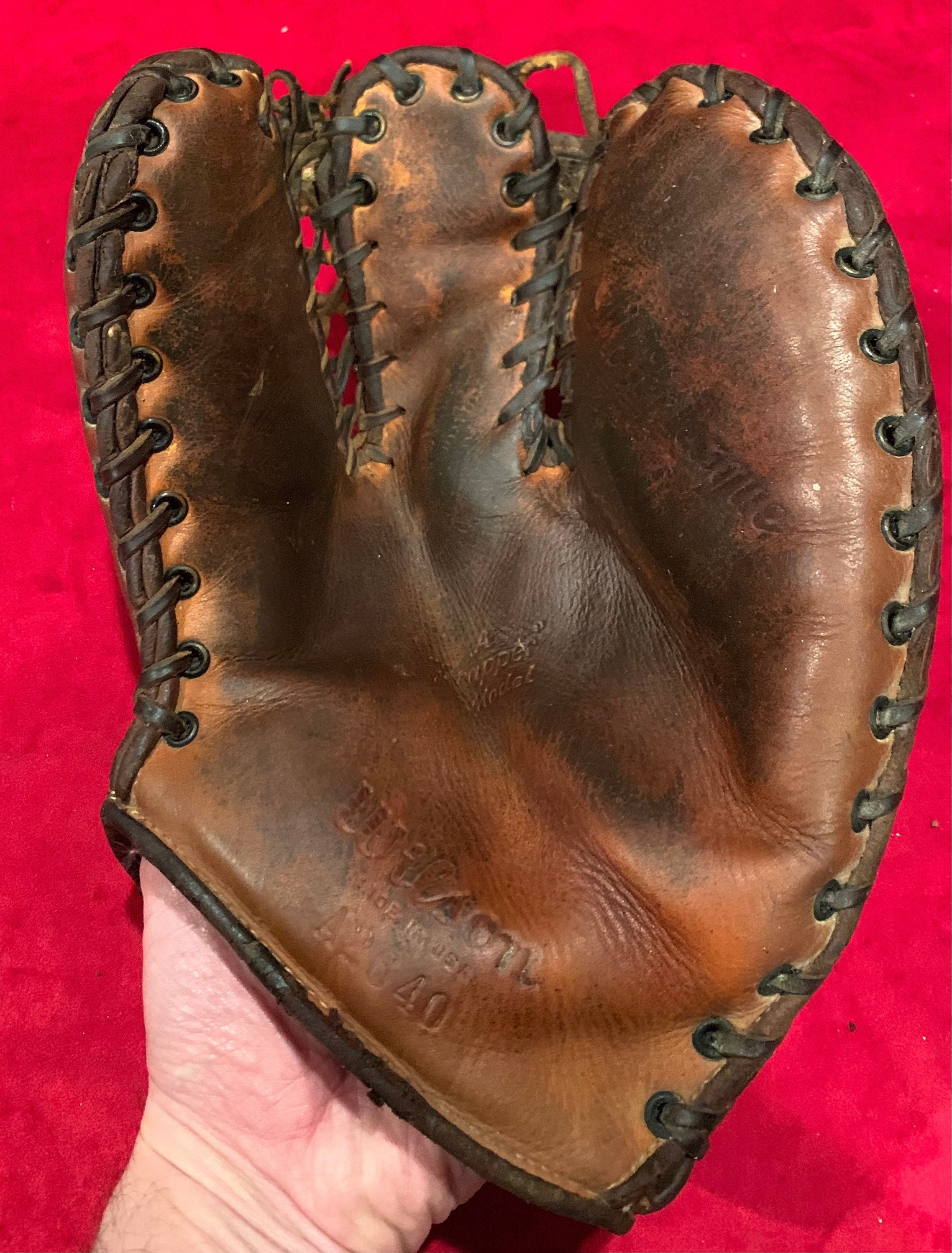 Collectibles Antique Baseball Equipment Vintage Circa 1940's Wilson