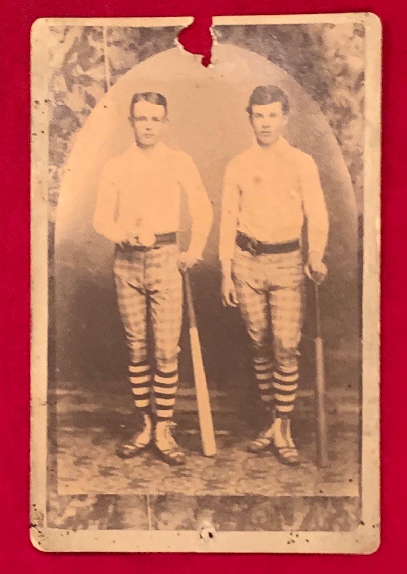 Antique Circa 1870 Marshalltown Iowa Baseball Players Etsy