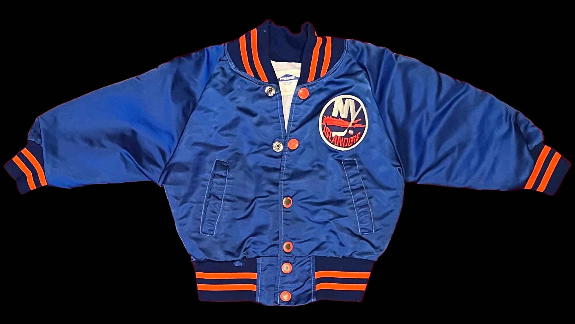 Vintage St Louis Blues NHL Hockey USA DeLong Satin Bomber Jacket - Men's  XLarge