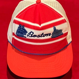BOSTON RED SOX VINTAGE 1990'S ROMAN FITTED ADULT HAT 7 1/4 - Bucks County  Baseball Co.