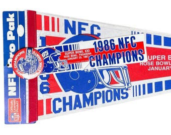 Fanion OGC Nice SEREL - Palmarès 1980 - Vintage Football Ancien Rare - écriture 1981