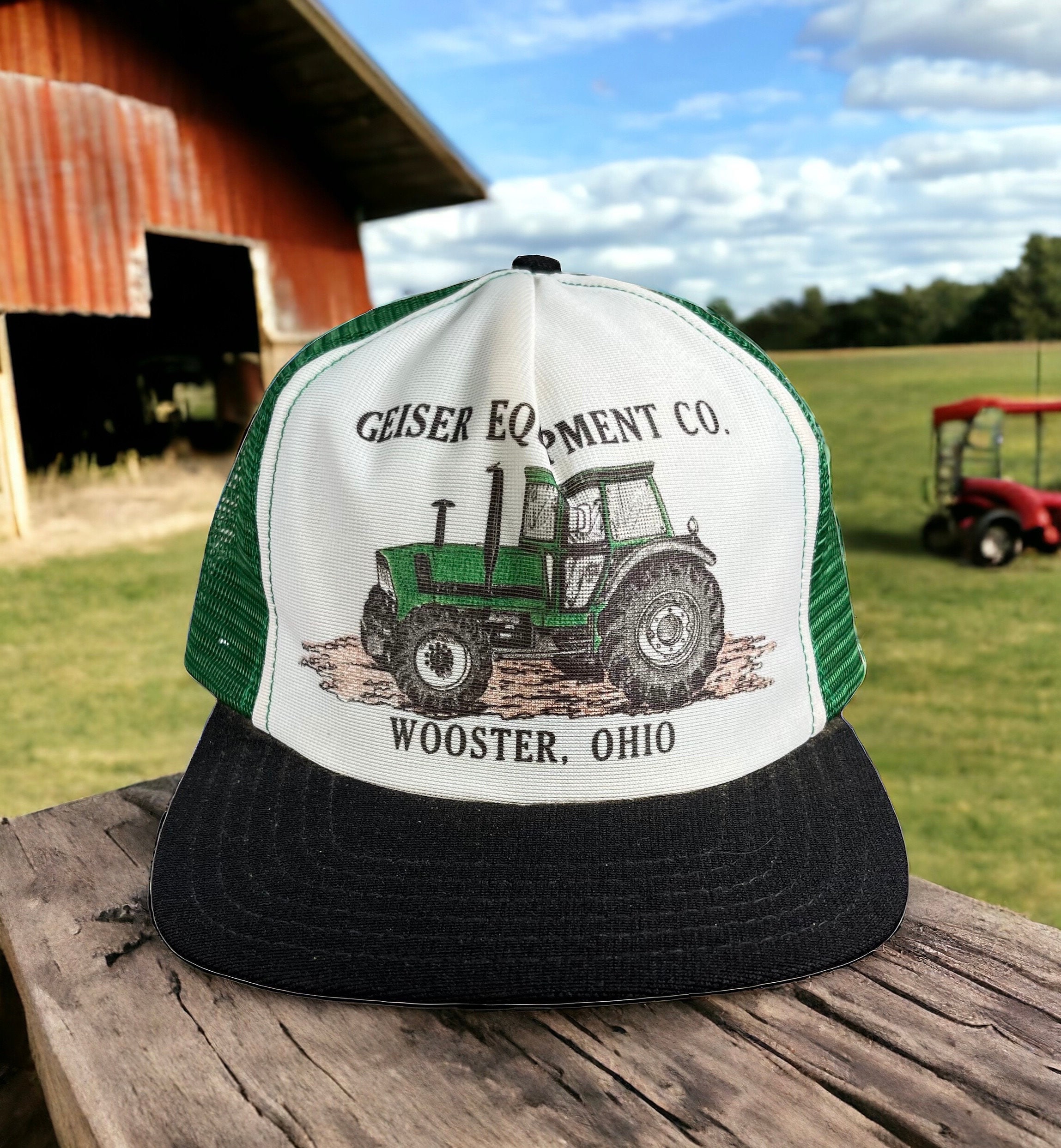 Vintage Early 1980's Geiser Equipment Company Wooster Ohio Tractor