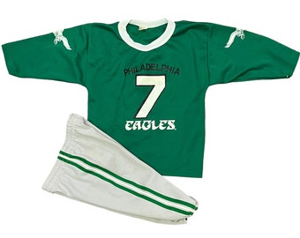 Vintage Philadelphia Eagles Ty Detmer Champion Jersey 52 NFL