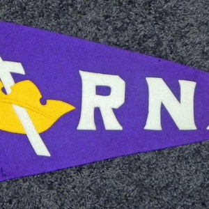 Circa 1920&#39;s Royal Neighbors of America Fraternal Organization Sewn Letter Pennant