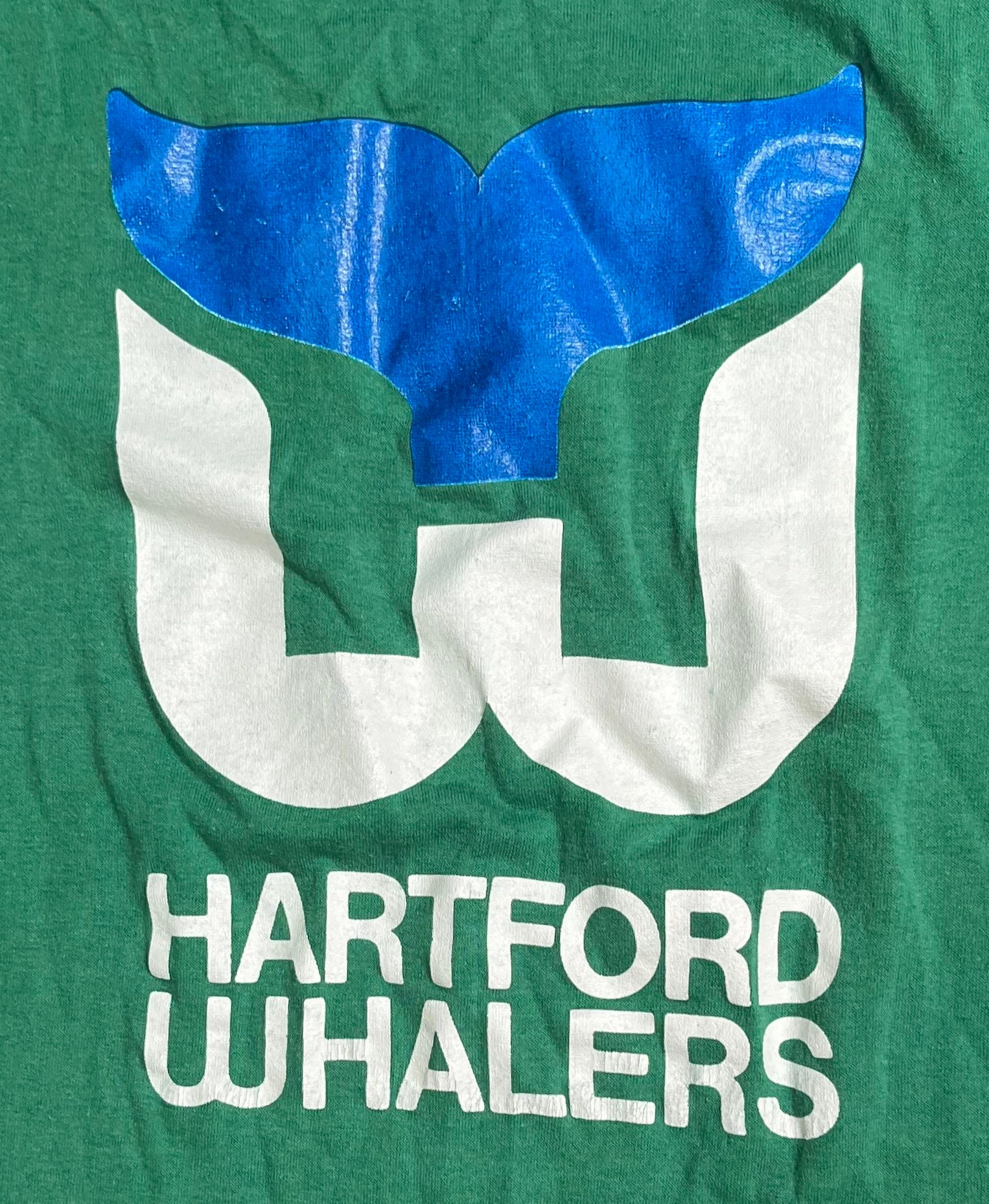 Vintage 1980s Hartford Whalers Tshirt from Starter - S