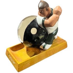 Vintage Bowler Figure - Etsy