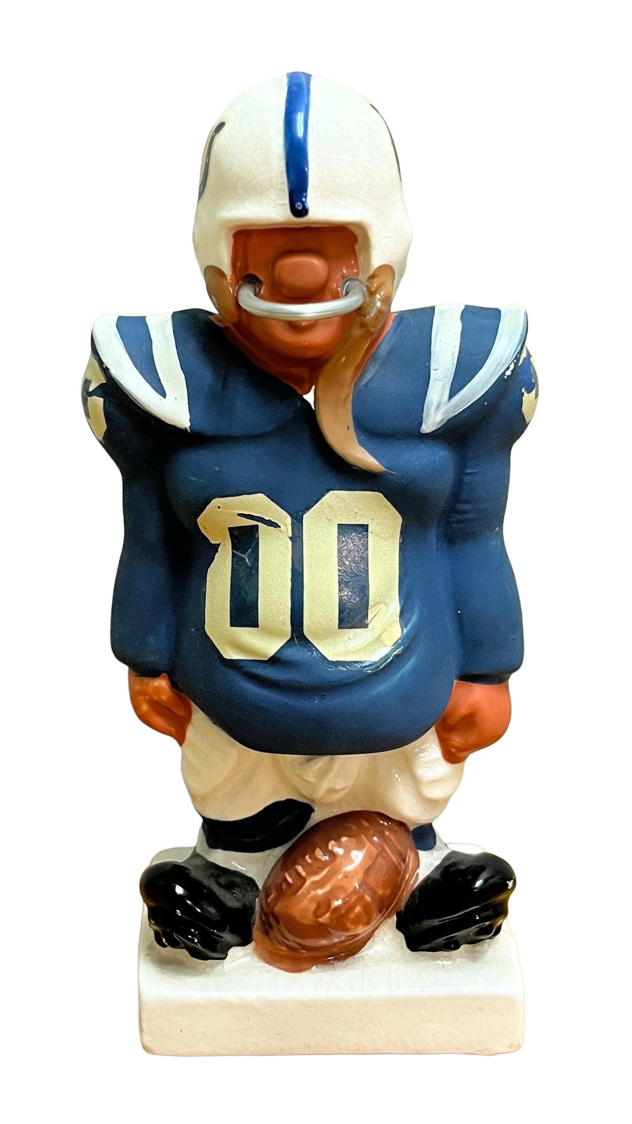 Vintage 1950's Baltimore Colts Fred Kail Small Standing Lineman