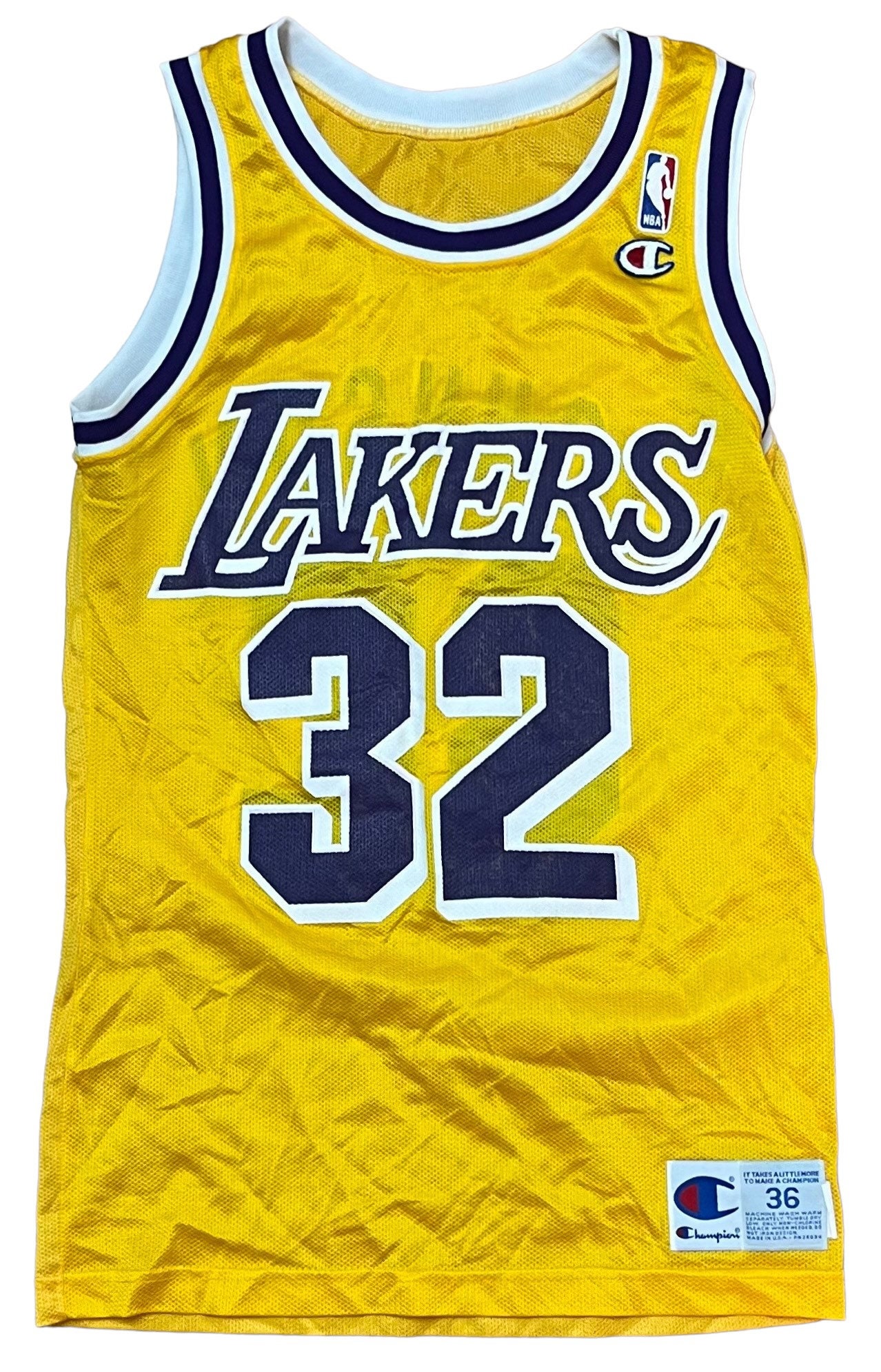 WWSC Jerseys #32 Magic Johnson Fan Jersey, Lakers Basketball Competition  Vest Shirt T-Shirt,Retro Black Gold Version Boutique Embroidery Tops  Boys-A_S—Holiday Party Gifts : : Fashion