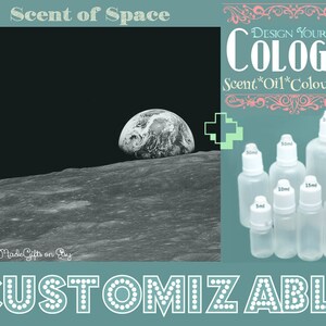 Cologne  - Scent of Space - Aromatherapy Oil - Choose your Base