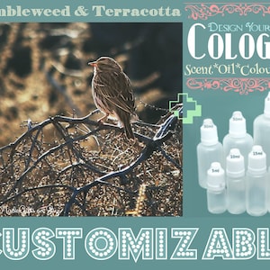 Cologne  - Tumbleweed & Terracotta - Aromatherapy Oil - Choose your Base