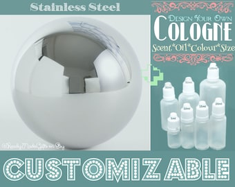 Cologne  - Stainless Steel  - Aromatherapy Oil - Choose your Base