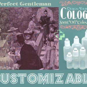 Cologne  - The Perfect Gentleman  - Aromatherapy Oil - Choose your Base