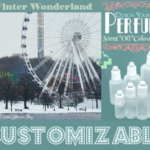 Perfume - Winter Wonderland Type - Aromatherapy Oil - Choose your Base