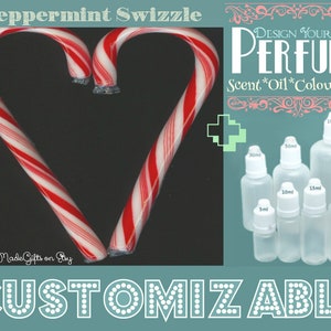 Perfume - Peppermint Swizzle - Aromatherapy Oil - Choose your Base