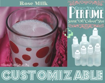 Perfume - Rose Milk - Aromatherapy Oil - Choose your Base