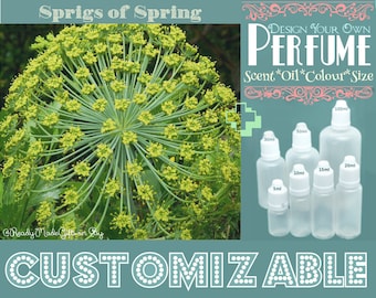 Perfume - Sprigs of Spring - Aromatherapy Oil - Choose your Base