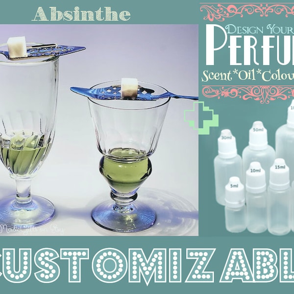 Perfume - Absinthe - Aromatherapy Oil - Choose your Base