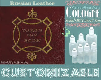 Cologne  - Russian Leather - Aromatherapy Oil - Choose your Base