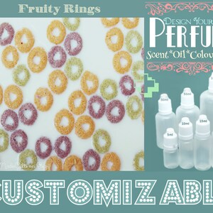 Perfume - Fruity Rings - Aromatherapy Oil - Choose your Base