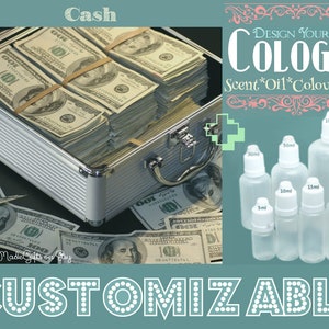 Cologne  - Cash - Aromatherapy Oil - Choose your Base
