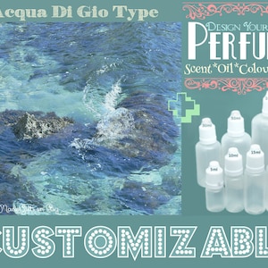 Perfume - Acqua-Di-Gio-Type - Aromatherapy Oil - Choose your Base