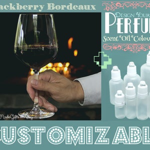 Perfume - Blackberry Bordeaux - Aromatherapy Oil - Choose your Base
