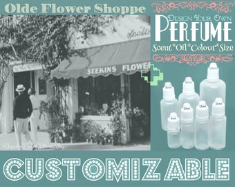 Perfume - Olde Flower Shoppe - Aromatherapy Oil - Choose your Base