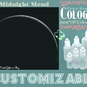 Cologne  - Midnight Mend - Aromatherapy Oil - Choose your Base