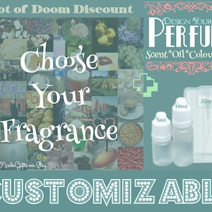 Perfume and Aromatherapy - Slot Of Doom Discount Options - Choose your Style, Fragrance and Base
