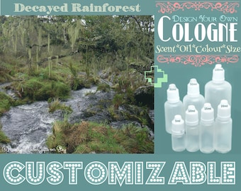 Cologne  - Decayed Rainforest - Aromatherapy Oil - Choose your Base