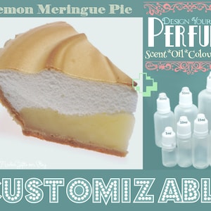 Perfume - Lemon Meringue Pie - New Formula - Aromatherapy Oil - Choose your Base