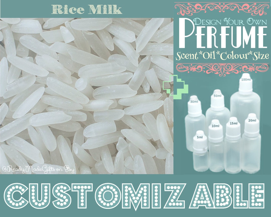 Perfume - Rice Milk - Aromatherapy Oil - Choose Your Base - Etsy
