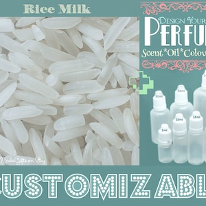 Perfume - Rice Milk - Aromatherapy Oil - Choose your Base