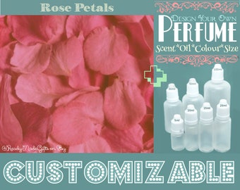 Perfume - Rose Petals - Aromatherapy Oil - Choose your Base